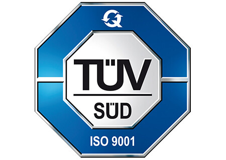 TÜV Süd Zertifikat ISO 9001